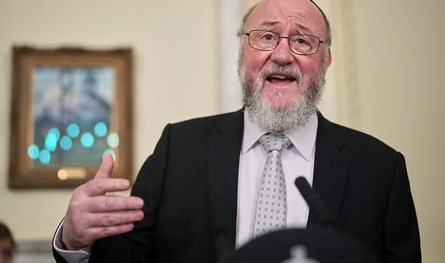 Chief Rabbi Ephraim Mirvis said that calling the Israel-Gaza war a 'genocide' reduces 'humanity's gravest crime to a political insult'