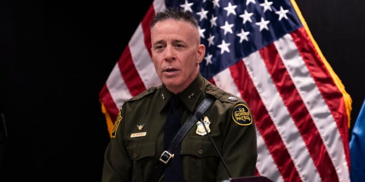 Border Patrol Commander Gregory Bovino speaks during a press conference at the Bishop Henry Whipple Federal Building on Jan. 22, 2026, in Minneapolis, Minnesota.