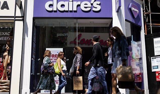 Claire's is allegedly set to close 150 stores leaving 1,000 jobs at risk after it dropped into administration again