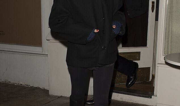 Claudia Winkleman enjoyed a date night with her husband, Kris Thykier, at swanky French Mediterranean restaurant Maset in Marylebone, London, on Friday