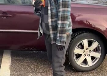 There is speculation that Rebecca, who admitted to bringing her spouse to the anti-ICE protest, exited the car so she could begin filming any potential clash with federal agents