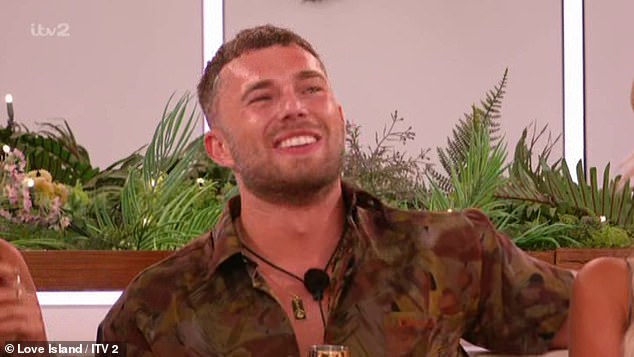 The professional dancer, 29, made his Love Island debut in 2019 for series five
