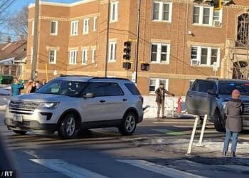 A different angle is shown of Alex Pretti's January 13 confrontation with ICE agents, filmed just 11 days before his death