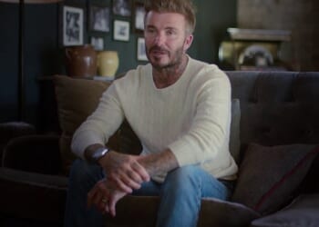 David Beckham was seen fighting back tears over being a proud dad in a sweet clip from his documentary as it's revealed Victoria has been left 'devastated' by Brooklyn's nonsense claims