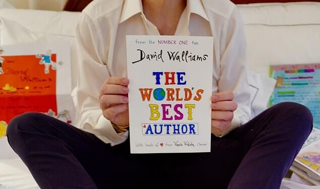 David Walliams has claimed that 'not a single person' ever complained about a humiliating on-stage game in which he would pull young men's trousers down - despite being caught reading a letter from a sex abuse victim on camera