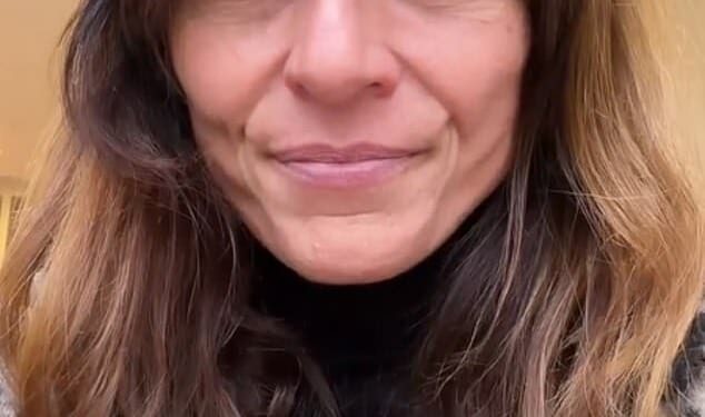 Davina McCall held back tears as she revealed she has finished her radiotherapy after battling breast cancerlast year