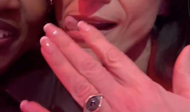 Davina McCall has revealed the touching reason she keeps her husband Michael Douglas's 'eyeball' in her wedding ring, as she opened up about their 'emotional' ceremony
