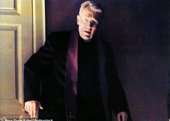 Max Von Sydow plays a priest in the 1973 film The Exorcist