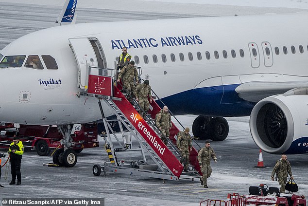 Danish Armed Forces confirmed the arrival of additional troops to Greenland as part of what it described as a 'substantial contribution' to Arctic security