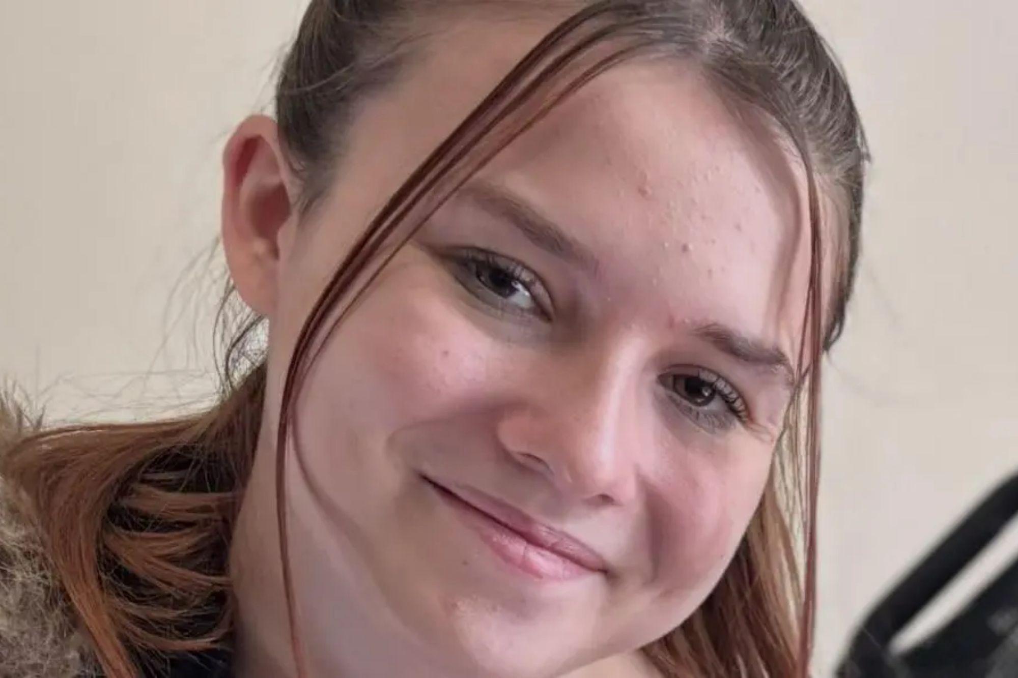 An image collage containing 1 images, Image 1 shows Headshot of Brooke, 16, who has been reported missing