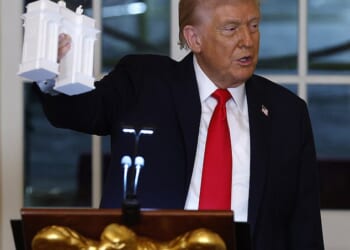 Dimensions of Trump's massive new 'Triumphal Arch' are revealed as president 'chooses the biggest size possible' to honor America and wow visitors