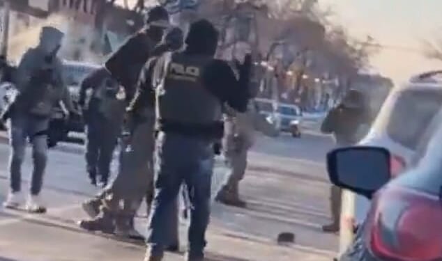 Video shows this federal agent is mid-clap as protestor Alex Jeffrey Pretti is being shot to death after he made contact with immigration enforcement officers on the streets of Minneapolis