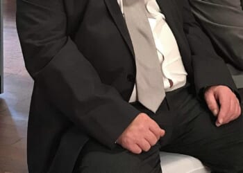 Roger Leadbeater, 74, (pictured) was walking his springer spaniel Max in a Sheffield park on August 9, 2024 when he was stabbed more than 50 times