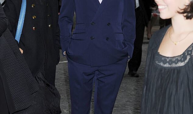 Dominic West has admitted his 'biggest sadness' is splitting from the mother of his first child (seen with former girlfriend Polly Astor and their daughter Martha in 2009)