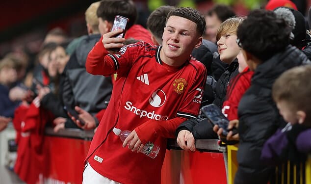 Wayne Rooney's eldest son Kai, 16, was appearing in his first ever game at Old Trafford