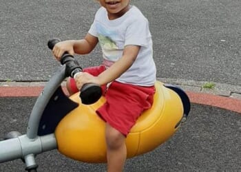 Driver told police boy, five, 'touched external sensor' and electric car 'jumped forward' and killed him, court hears