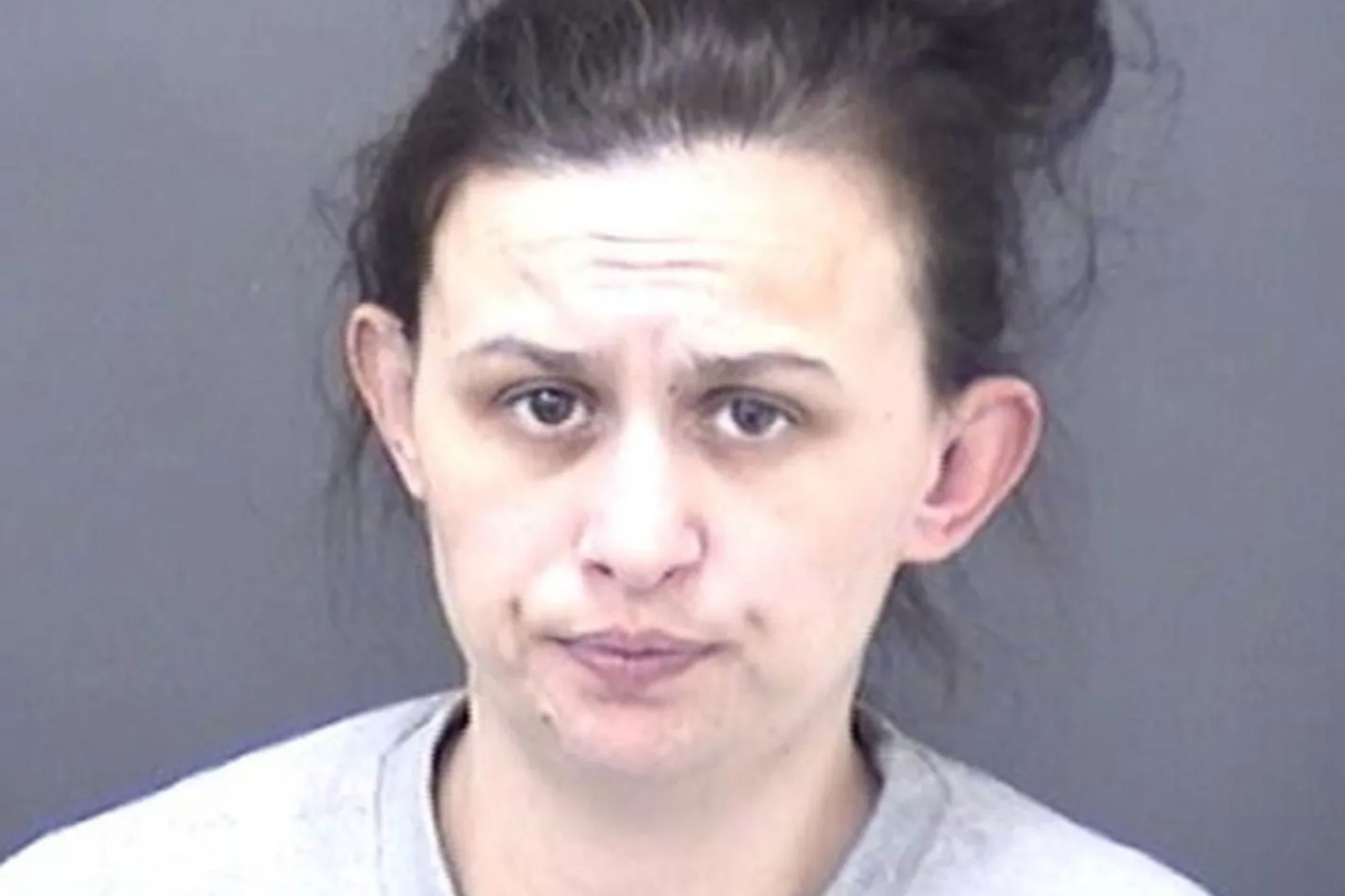 An image collage containing 1 images, Image 1 shows Mugshot of Zoe Treadwell, convicted of murder