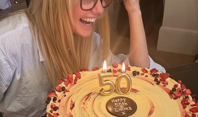 Emma Bunton has shared a glimpse into her luxurious 50th birthday as she celebrated with the Spice Girls