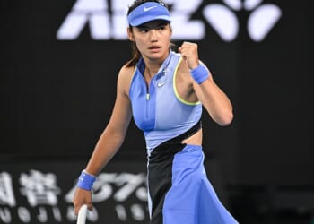 Emma Raducanu beat Thailand's Mananchaya Sawangkaew in the Australian Open first round