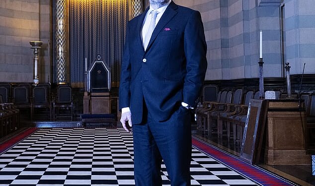 Adrian Marsh, the Grand Secretary of the United Grand Lodge of England, says: ‘We are being discriminated against and labelled. It undermines our public credibility. It is illegal and unfair and very anti-masonic'