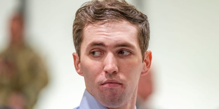 Tyler Robinson, accused of fatally shooting Charlie Kirk, appears during a hearing in Fourth District Court on Dec. 11, 2025, in Provo, Utah.