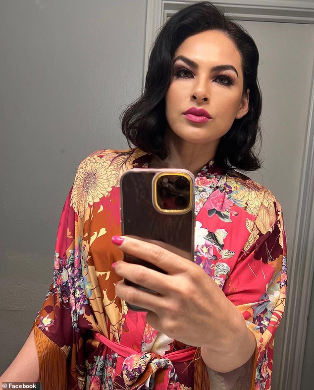 In a Facebook post on New Year¿s Eve, Olmos¿ aunt, Nancy Olmos (pictured), spoke on behalf of the grieving family and said that the teen was now 'with the Good Lord'