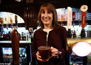 'Far too little, far too late': Fury as Reeves sends junior minister to announce paltry 15% off business rates for pubs - but only for three years and wider hospitality sector gets nothing