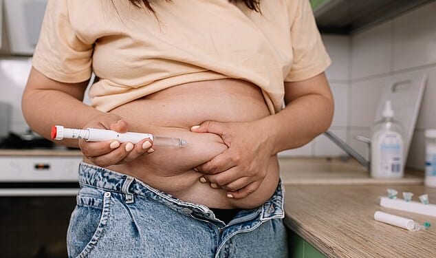 While using weight loss jabs has been hailed as an effective way to shed the pounds, it has broader effects (stock photos)