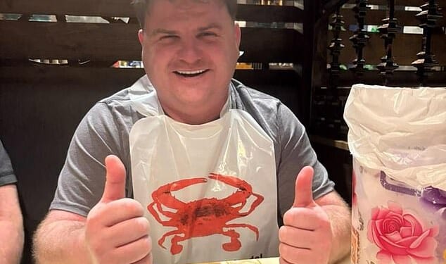 Thomas Casey (pictured), 34, endured 'agonising' pain at Broomfield Hospital in Essex on Friday as NHS staff allegedly failed to act