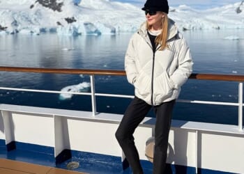Nicole Kidman has found her much-needed tranquillity in the desolate landscape of Antarctica