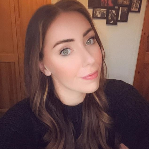 Former prison officer Sarah Barnett, 31 (pictured) pleaded guilty to misconduct in a public office at an earlier hearing