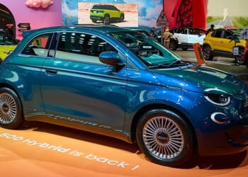 Small but mighty: The 65hp Fiat 500 Hybrid arrives in the UK soon