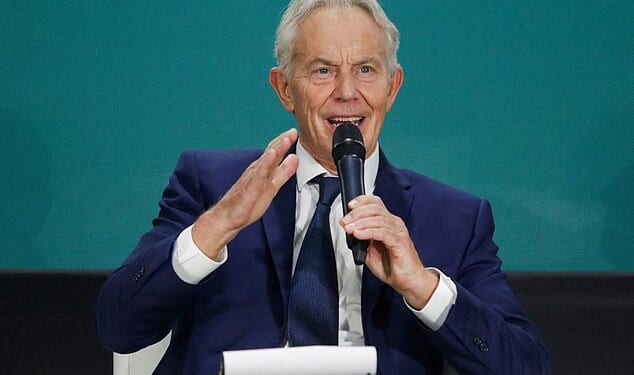 The White House has confirmed Tony Blair (pictured) will join Donald Trump's Gaza Board of Peace