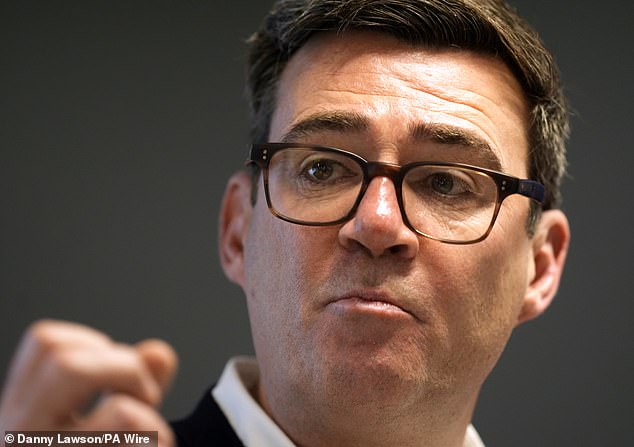 Appointing Mr Miliband as Chancellor would be a central plank of the ‘shock therapy’ which Mr Burnham’s (pictured) supporters say he intends to introduce if he wins the keys to No10