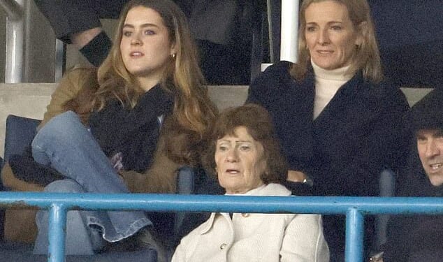 Gabby Logan watched the tributes to her late father Terry Yorath at Elland Road on Saturday