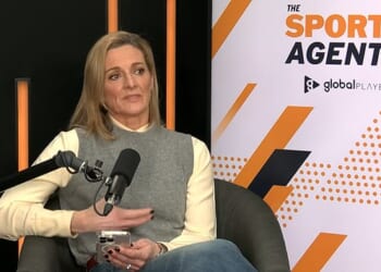 Gabby Logan has made the first appearance on The Sports Agents podcast following the death of her father Terry Yorath