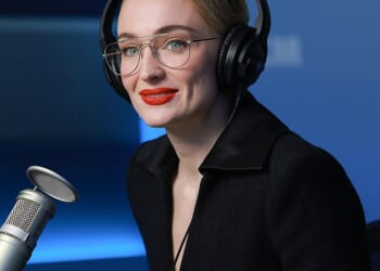 Sophie Turner discovered a chronic health issue while training for her role as Lara Croft in the upcoming Tomb Raider television series (pictured this month)