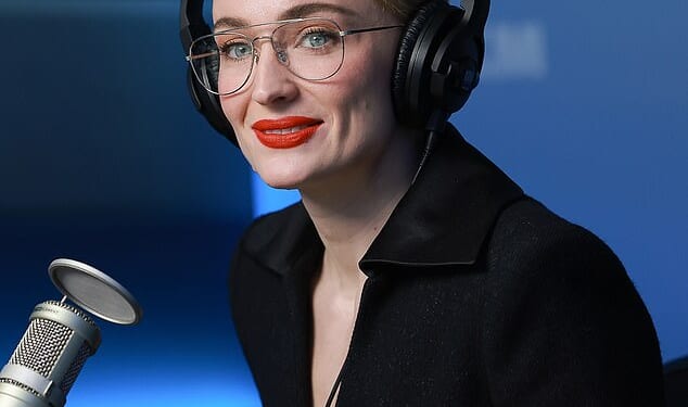 Sophie Turner discovered a chronic health issue while training for her role as Lara Croft in the upcoming Tomb Raider television series (pictured this month)