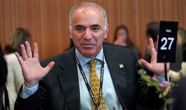 Garry Kasparov has issued a startling warning to America, comparing Donald Trump's tactics for keeping power to those of Vladimir Putin