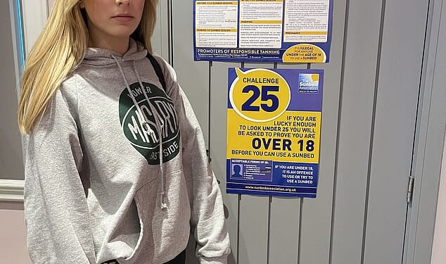 In May 2023, the Mail on Sunday sent Isabella Hicks, then 16, undercover to tanning salons, reporting how she was pressured into using sunbeds every day despite guidelines advising a maximum of three sessions a week and laws banning under-18s