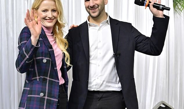 Hannah Spencer was named as the Green candidate at an event in Gorton & Denton alongside party leader Zack Polanski