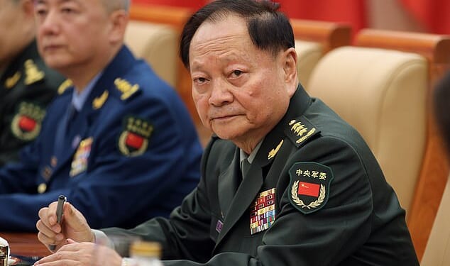 Gen Zhang served in the Vietnam War and is a childhood friend of President Xi