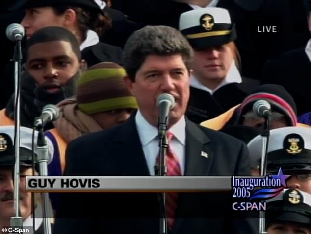 Hovis performed at the 2005 inauguration of president George W. Bush