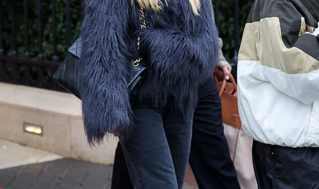 Harper Beckham took Paris Fashion Weekby storm on Tuesday, stepping out in head-to-toe designer pieces for a family outing