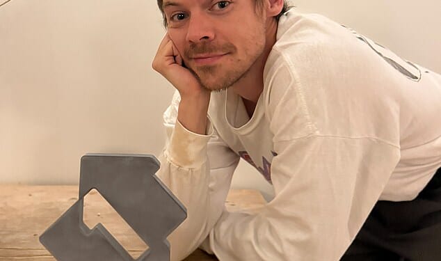 It's a double whammy for One Direction fans after Harry Styles (pictured) and Louis Tomlinson both topped the UK Singles and Album charts respectively on Friday