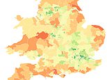 Has Britain become a nappy desert? FRED KELLY reveals what fertility rates look like in your neighbourhood as figures drop to an all time low