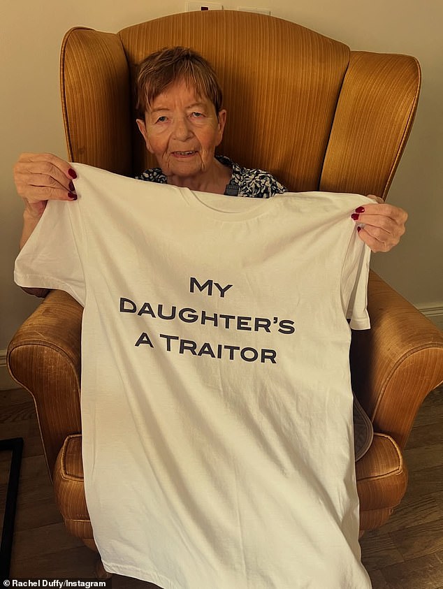 Rachel revealed on the show that she would spend the Traitors prize money making memories with her mother, Anne, 70, who had dementia