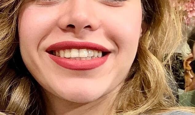 Rubina Aminian, 23, had joined in the street protests after a day of classes in her textiles programme at Shariati College on Thursday