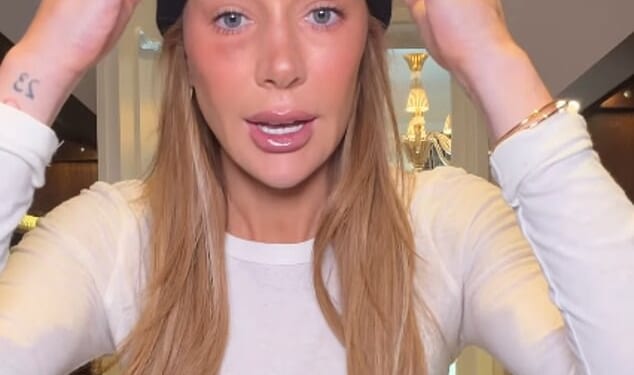 Olivia Attwood lies low on holiday with her family after she reportedly split from her husband Bradley Dack after two years of marriage following a 'breach of trust' in their relationship