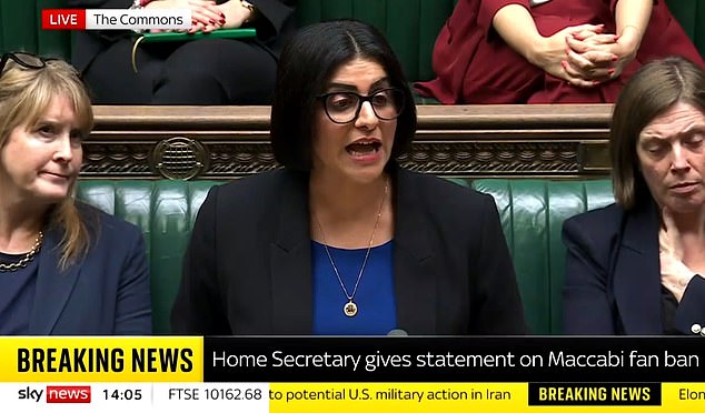Home Secretary Shabana mahmood told MPs the findings of the report into West Midlands Police  were 'damning'